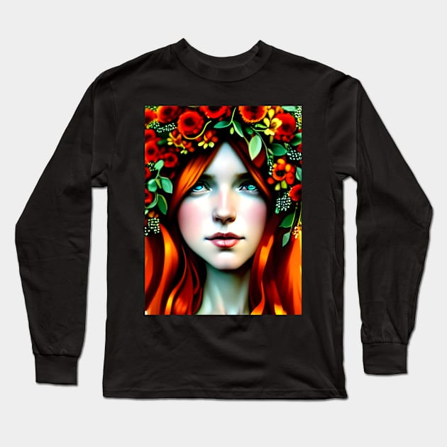 The Fae One Long Sleeve T-Shirt by Wyrd Merch